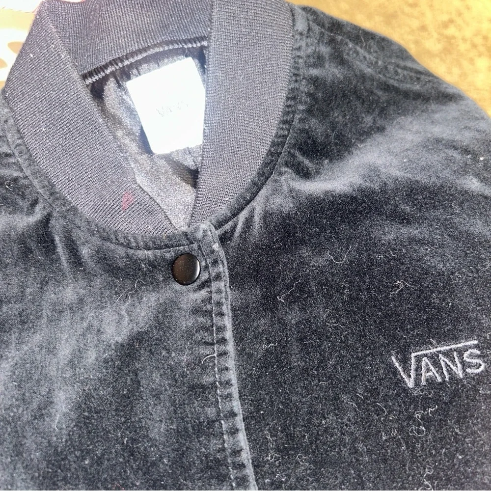 Vans Black Velvet Jacket